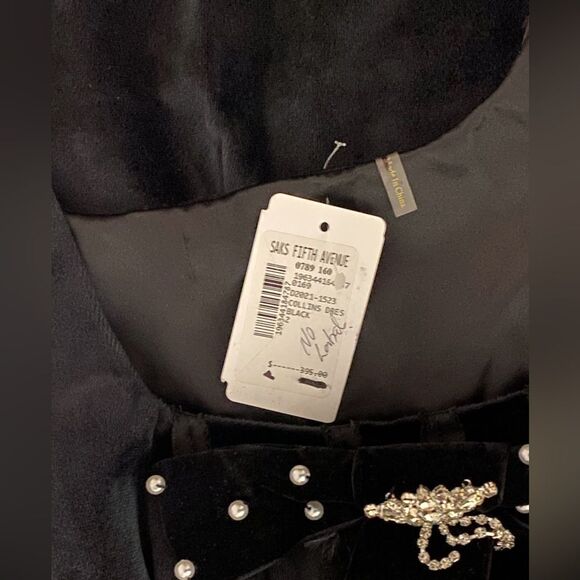 LoveShackFancy Embellished Velvet Corset Minidress size 2 - Picture 13 of 14